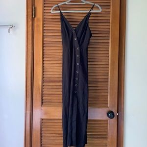 Urban Outfitters Modern black Linen Dress